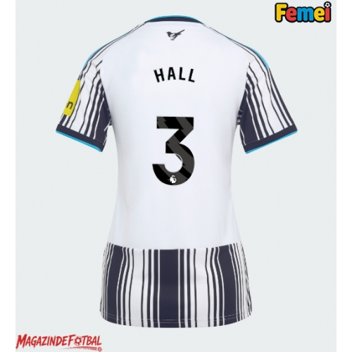 Newcastle United Lewis Hall #3 Tricou Fotbal Replică 2026-27 Femei Acasa Newcastle United Lewis Hall #3 Tricou Fotbal Replică 2026-27 Femei Acasa